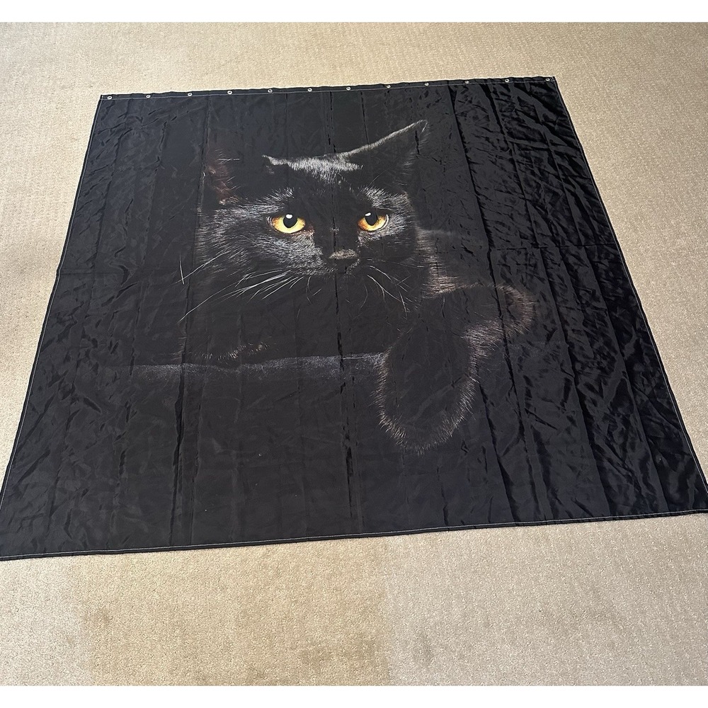Black Car Large Tapestry 71.5x71